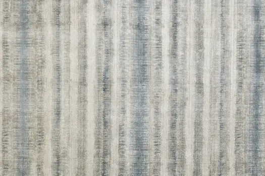 4' X 6' Blue and Gray Abstract Hand Woven Area Rug