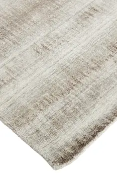 12' X 15' Tan Ivory And Brown Abstract Hand Woven Area Rug