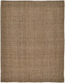 8' X 10' Brown Hand Woven Area Rug