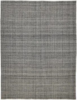 12' X 15' Gray Hand Woven Area Rug