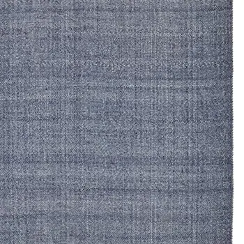 10' X 14' Blue Hand Woven Area Rug