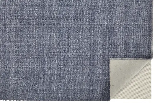 10' X 14' Blue Hand Woven Area Rug