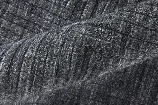 2' X 3' Gray and Black Striped Hand Woven Area Rug