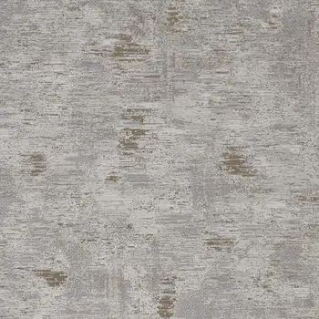12' X 15' Gray and Ivory Abstract Power Loom Distressed Area Rug
