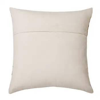 20" Yellow and White Throw Pillow