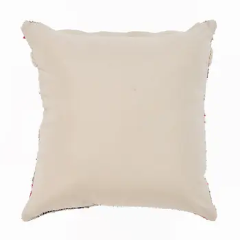 18" Blue and White Throw Pillow