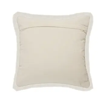 20" Blue and Red Throw Pillow