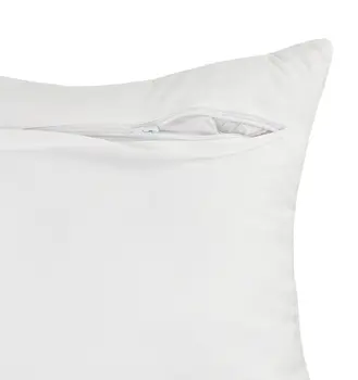 20" Blue and White Throw Pillow