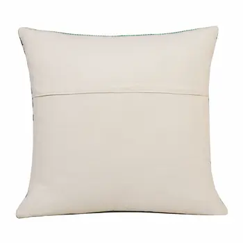 20" Blue and Green Throw Pillow