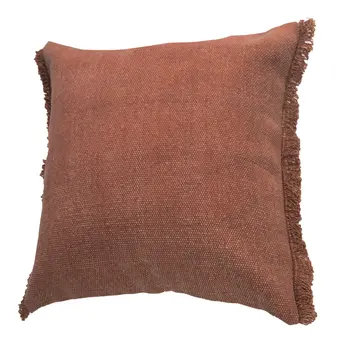 20" Brown Throw Pillow