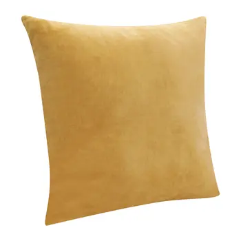20" Yellow Throw Pillow