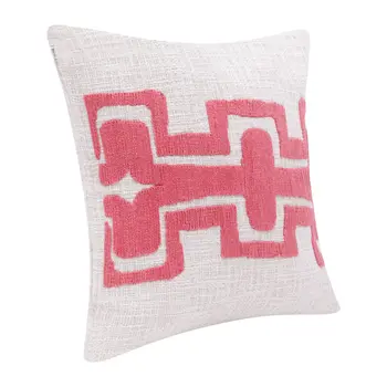 20" Coral Throw Pillow