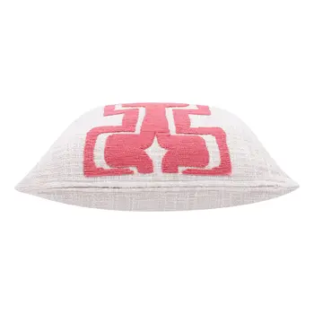 20" Coral Throw Pillow