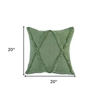 20" Forest Green Throw Pillow