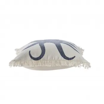 18" Cream Throw Pillow