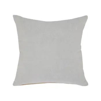20" Gray Cotton Throw Pillow