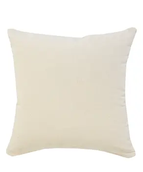 20" Merlot And Off White Cotton Striped Throw Pillow