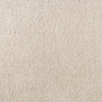 14" X 36" Beige Cotton Throw Pillow