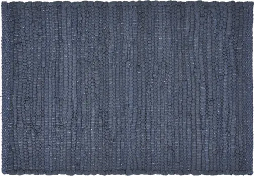 19" Set of Four Navy Blue Cotton Placemats