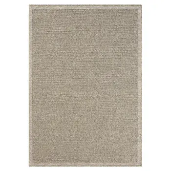 5' X 7' Gray Handmade Indoor Outdoor Area Rug