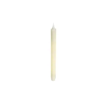 Set of Four Beige Flameless Taper Candle