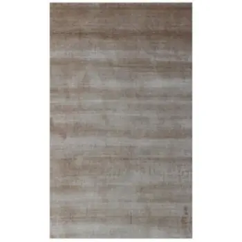 8' X 11' Tan And Brown Ombre Hand Loomed Area Rug