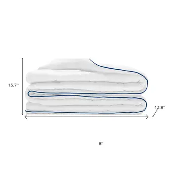 White Queen Washable Feather And Down Comforter