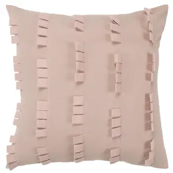 20" Blush Cotton Pillow