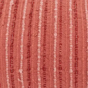 14" X 14" Terra Cotta Cotton Blend Pillow