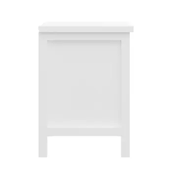 22" Solid Wood Two Drawer Nightstand