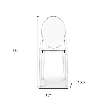 Clear Dining Side Chair