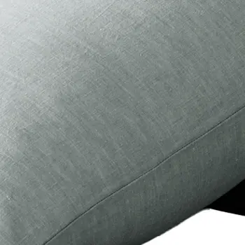 Set of Two Blue Linen Pillowcases