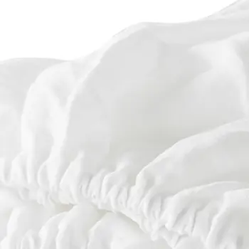 Four Piece Ivory Linen Sheet Set
