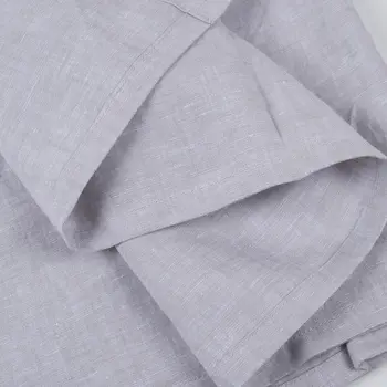 Cloud Linen Twin Flat Sheet