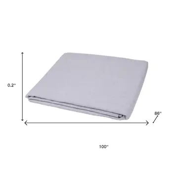 Cloud Linen Twin Flat Sheet