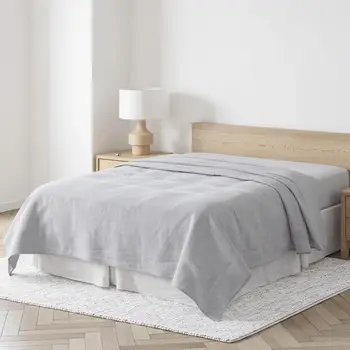 Cloud Linen King Flat Sheet