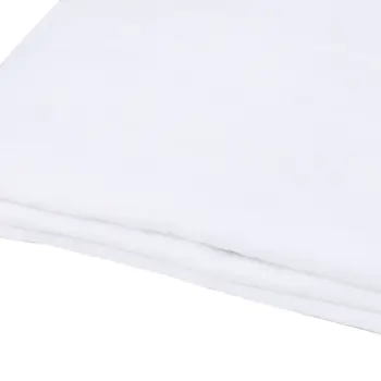 White Linen Twin Flat Sheet