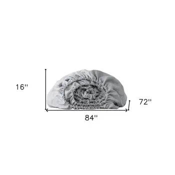 Cloud Linen California King Fitted sheet