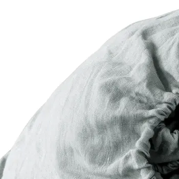 Blue Linen Queen Fitted sheet