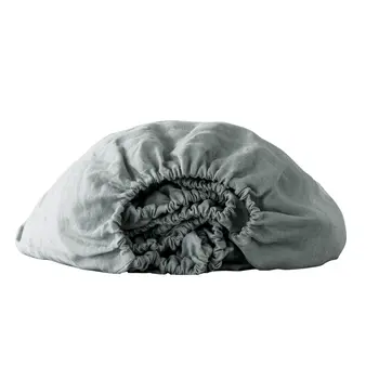 Blue Linen King Fitted sheet
