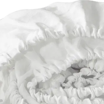 Ivory Linen Queen Fitted sheet