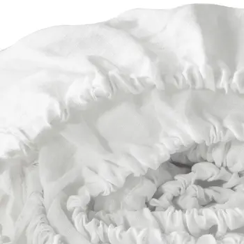 Ivory Linen California King Fitted sheet
