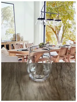 Set of Four Clear Tritan Plastic Stemless All Purpose Wine Glasses