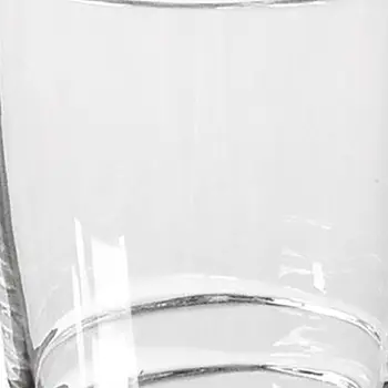 Set of Four Clear Swirl Acrylic Highball Glasses