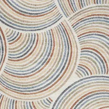 9' X 12' Gray Oriental Power Loom Area Rug
