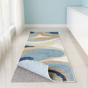 2' X 12' Gray Non Slip Rug Pad