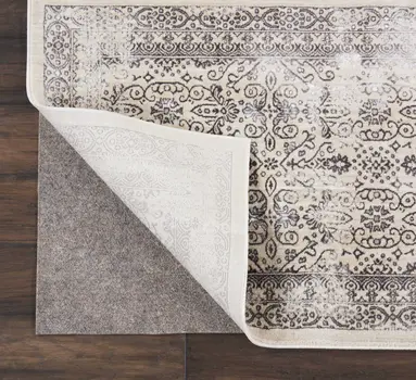 9' X 13' Gray Non Slip Rug Pad