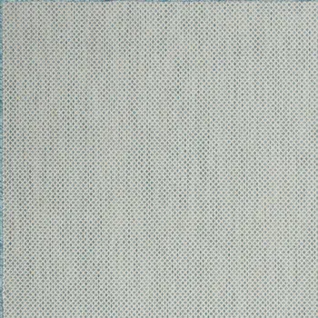 4' X 6' Aqua Geometric Power Loom Area Rug