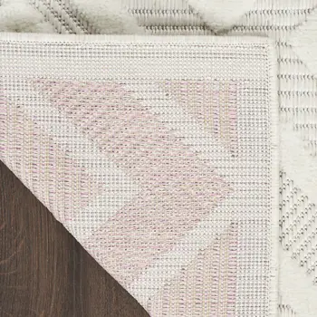 8' X 10' Cream Indoor Outdoor Area Rug