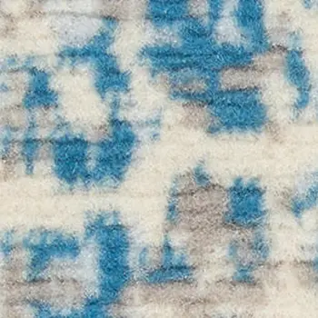 6' X 9' Cream Damask Power Loom Area Rug